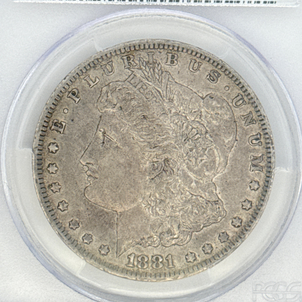 1881-O Morgan Silver Dollar XF45 PCGS Graded