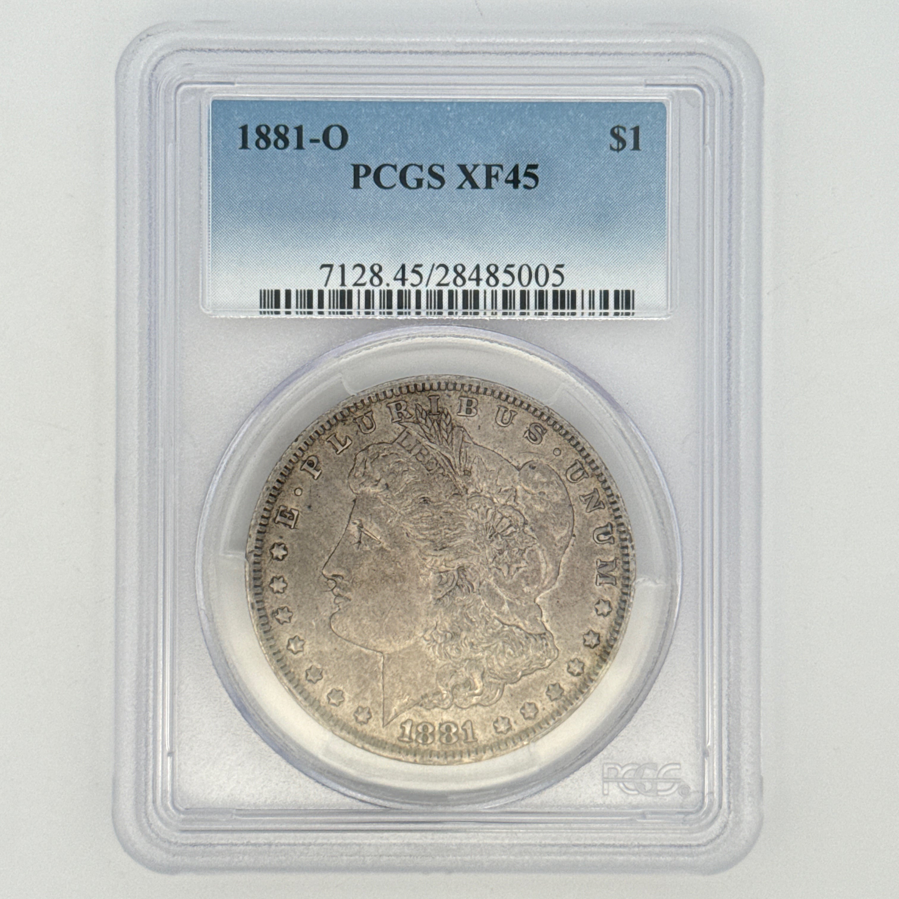 1881-O Morgan Silver Dollar XF45 PCGS Graded