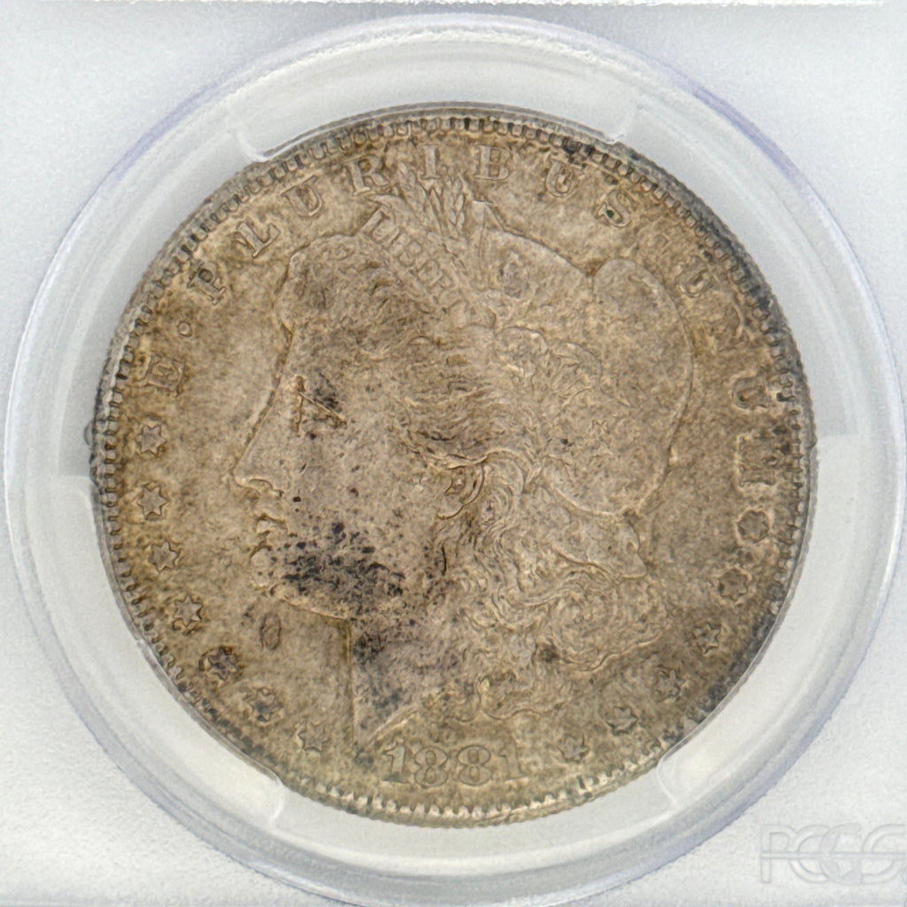 1881-S Morgan Silver Dollar AU53 PCGS Graded