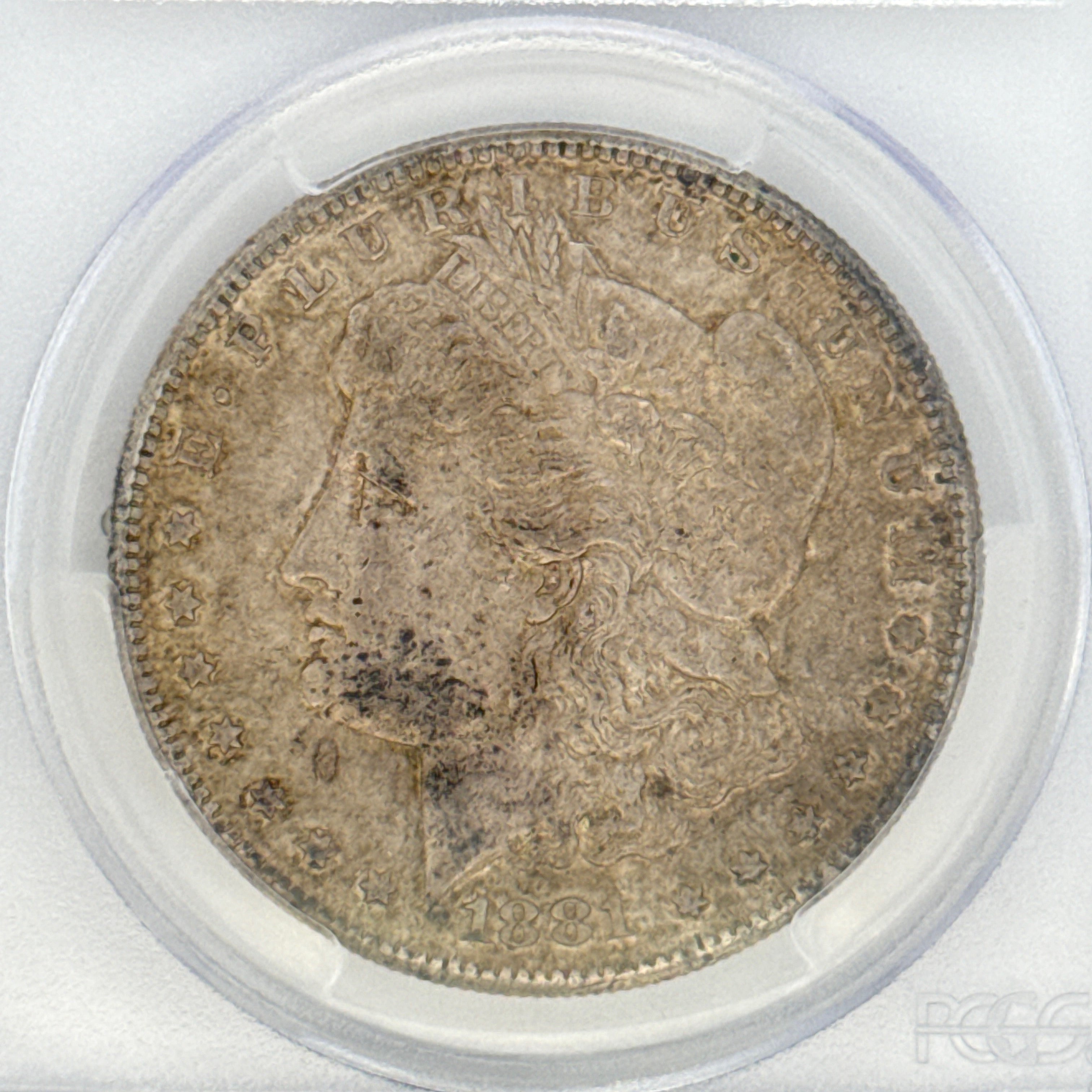 1881-S Morgan Silver Dollar AU53 PCGS Graded