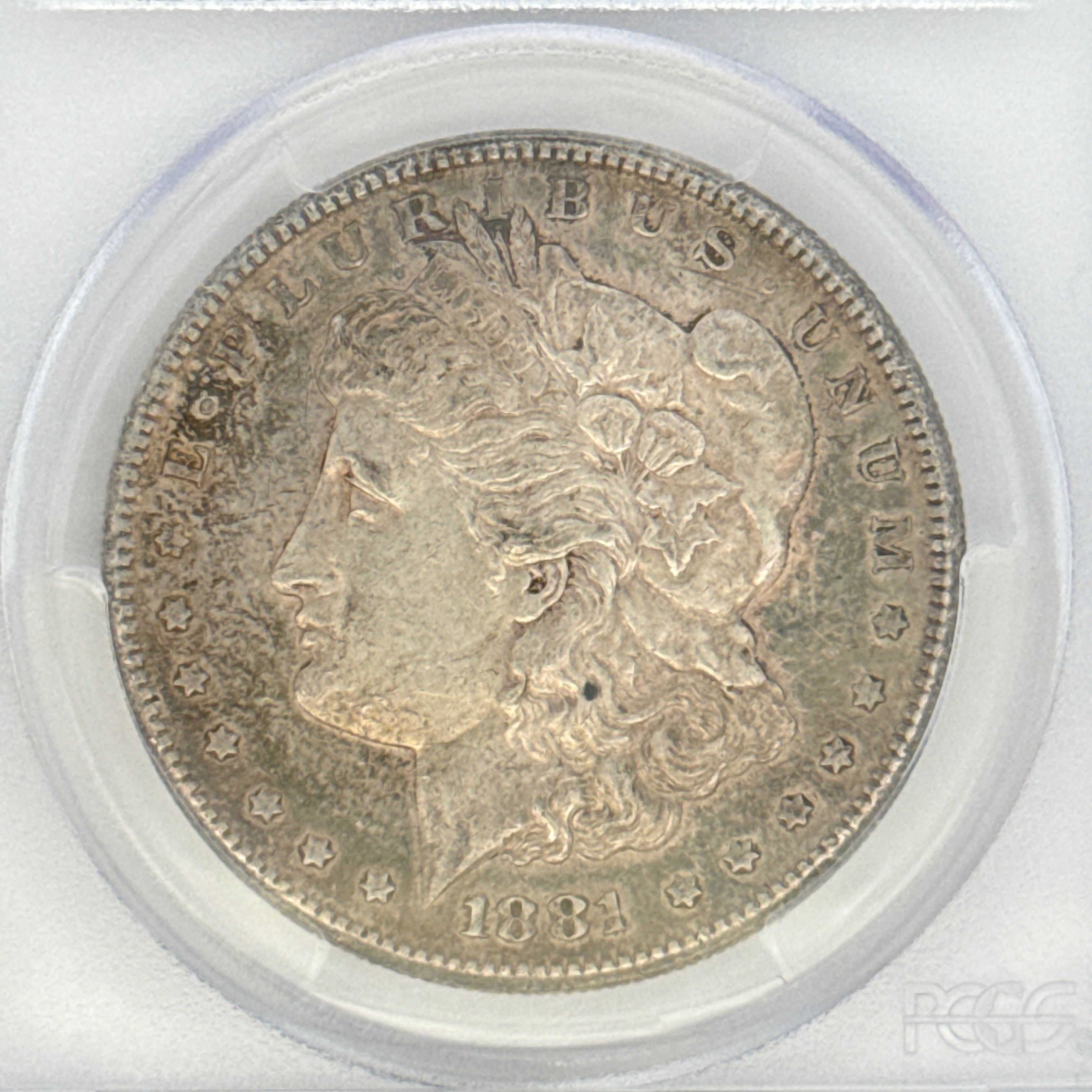 1881-S Morgan Silver Dollar AU53 PCGS Graded