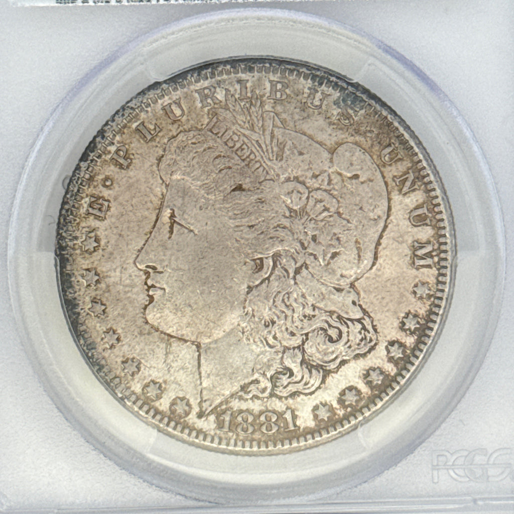 1881-S Morgan Silver Dollar MS62 PCGS Graded