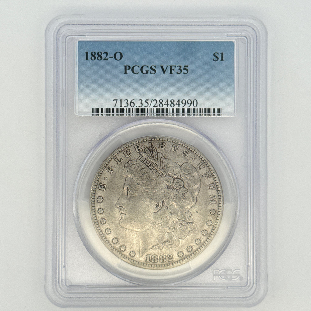 1882-O Morgan Silver Dollar VF35 PCGS Graded