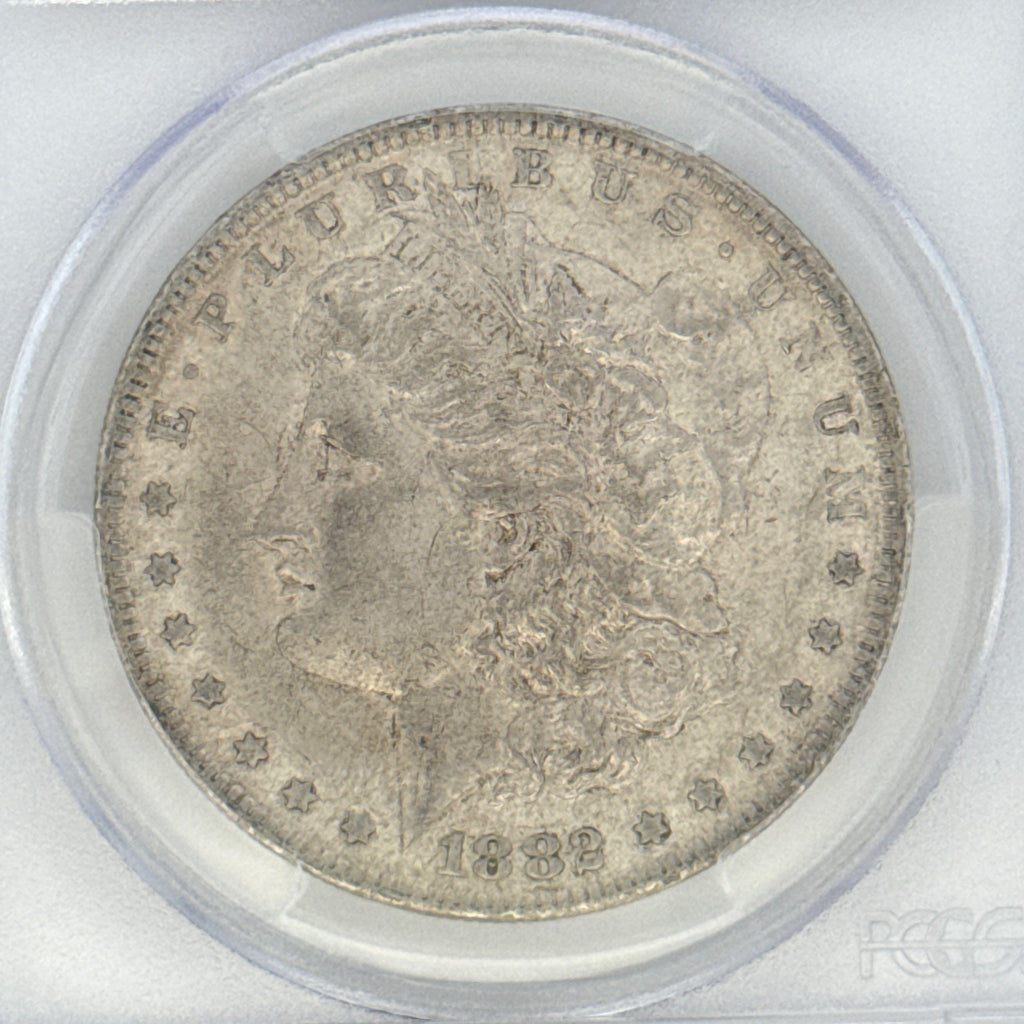 1882-O Morgan Silver Dollar AU53 PCGS Graded