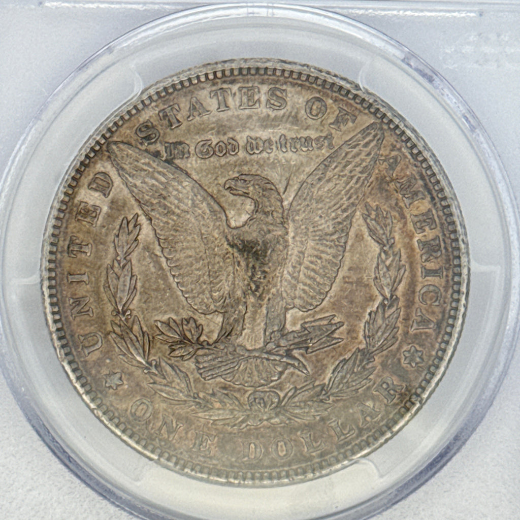 1883 Morgan Silver Dollar AU50 PCGS Graded