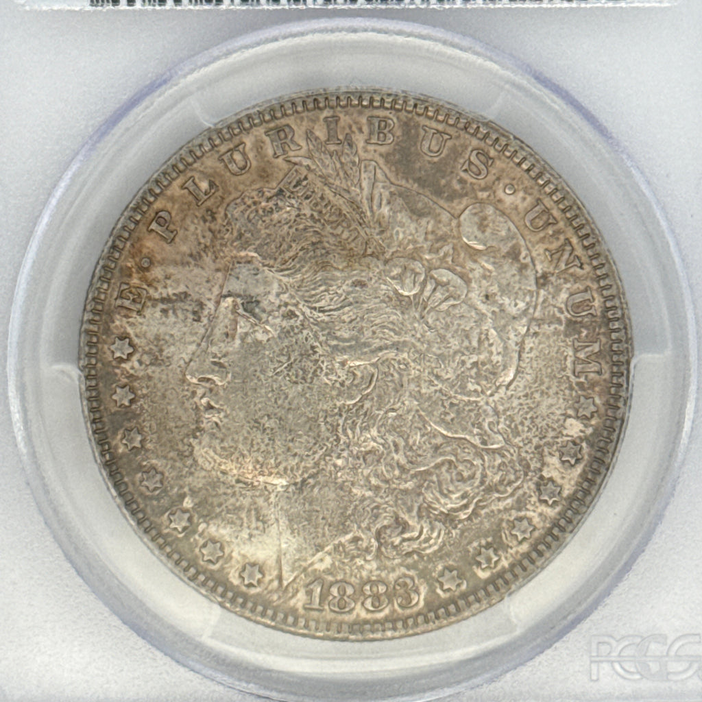 1883 Morgan Silver Dollar AU55 PCGS Graded