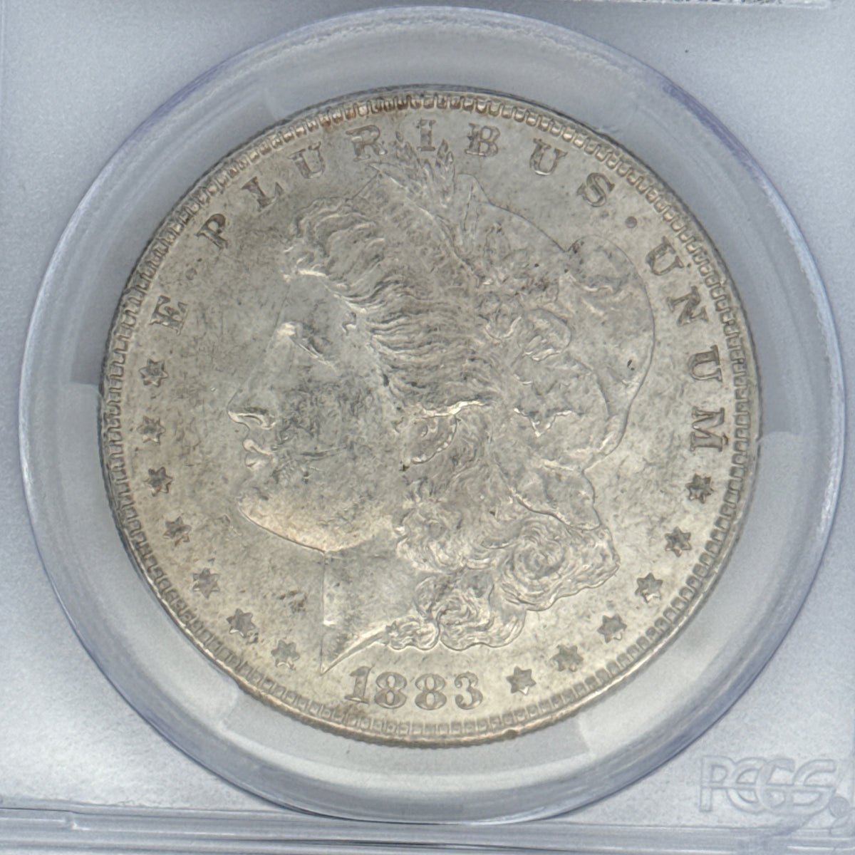 1883 Morgan Silver Dollar MS61 PCGS Graded