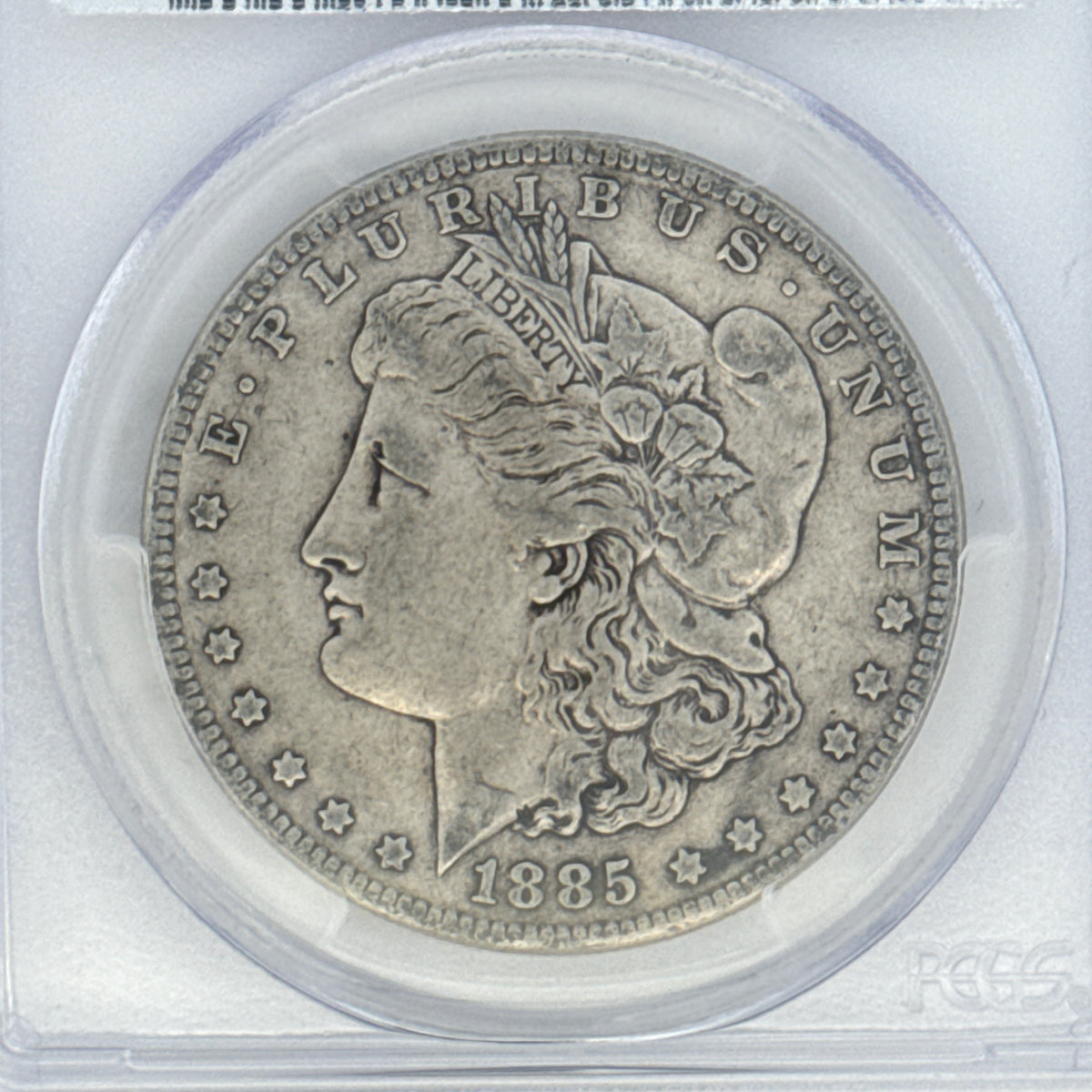 1885 Morgan Silver Dollar VF25 PCGS Graded