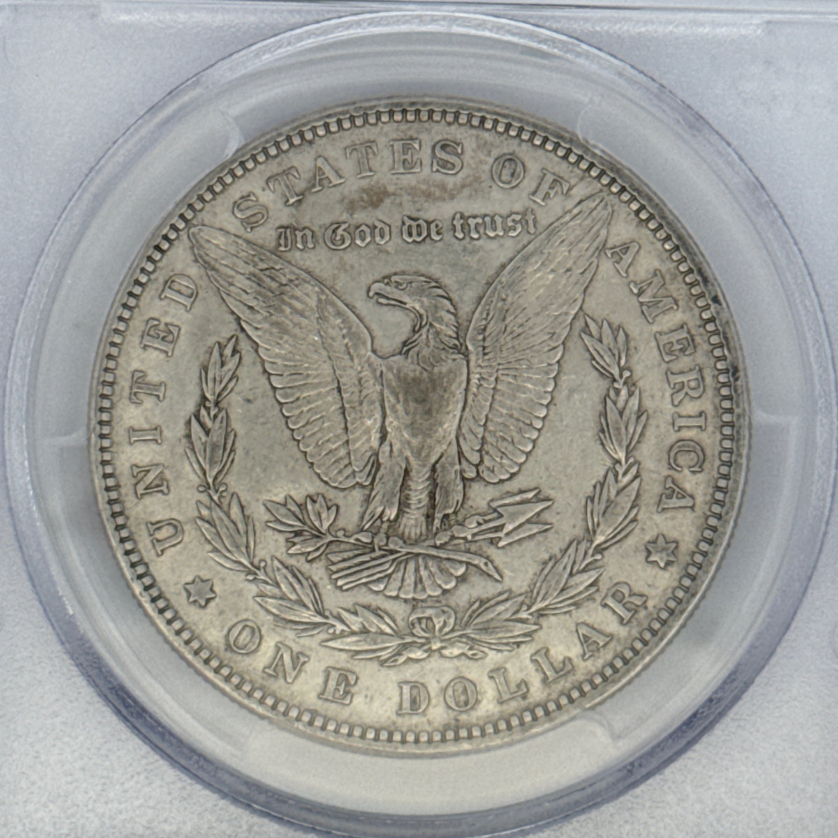 1885 Morgan Silver Dollar AU50 PCGS Graded