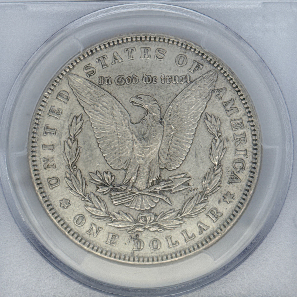 1885 Morgan Silver Dollar AU55 PCGS Graded