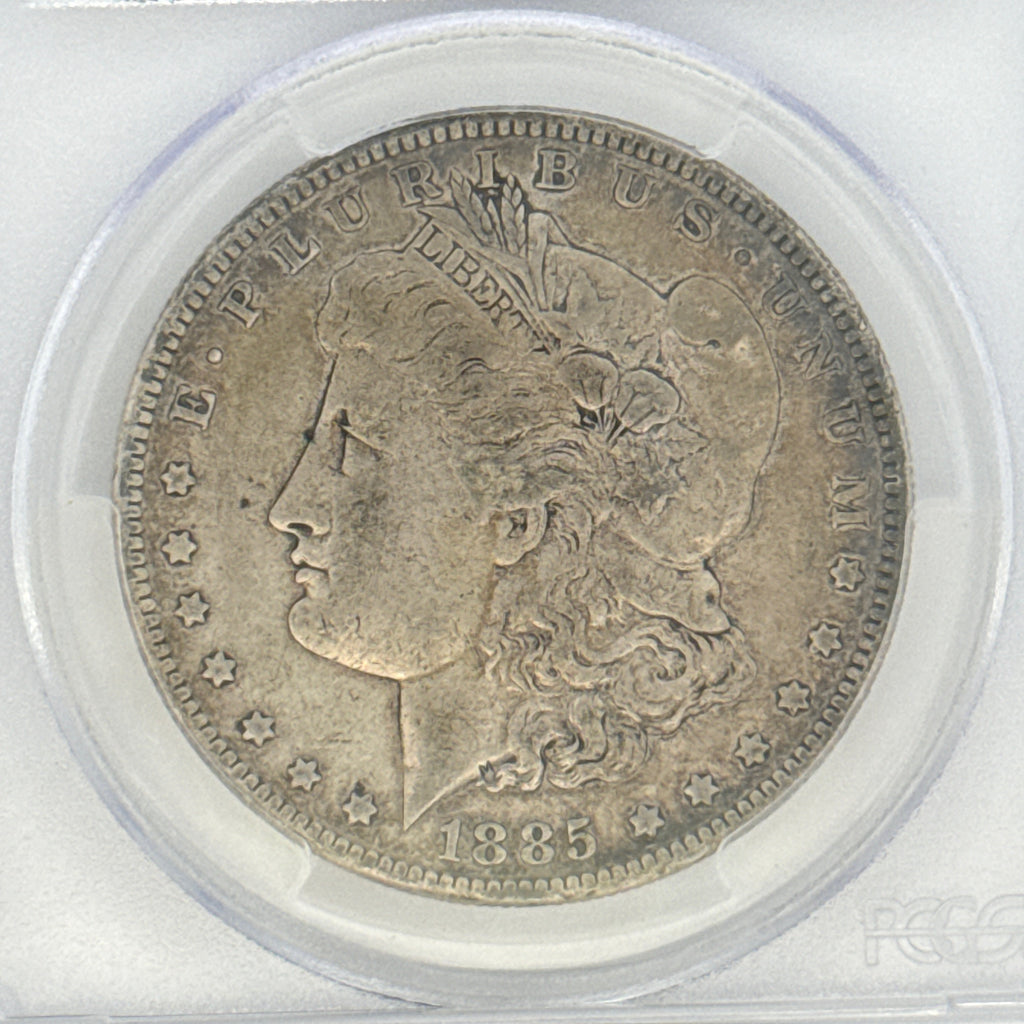 1885-S Morgan Silver Dollar VF30 PCGS Graded