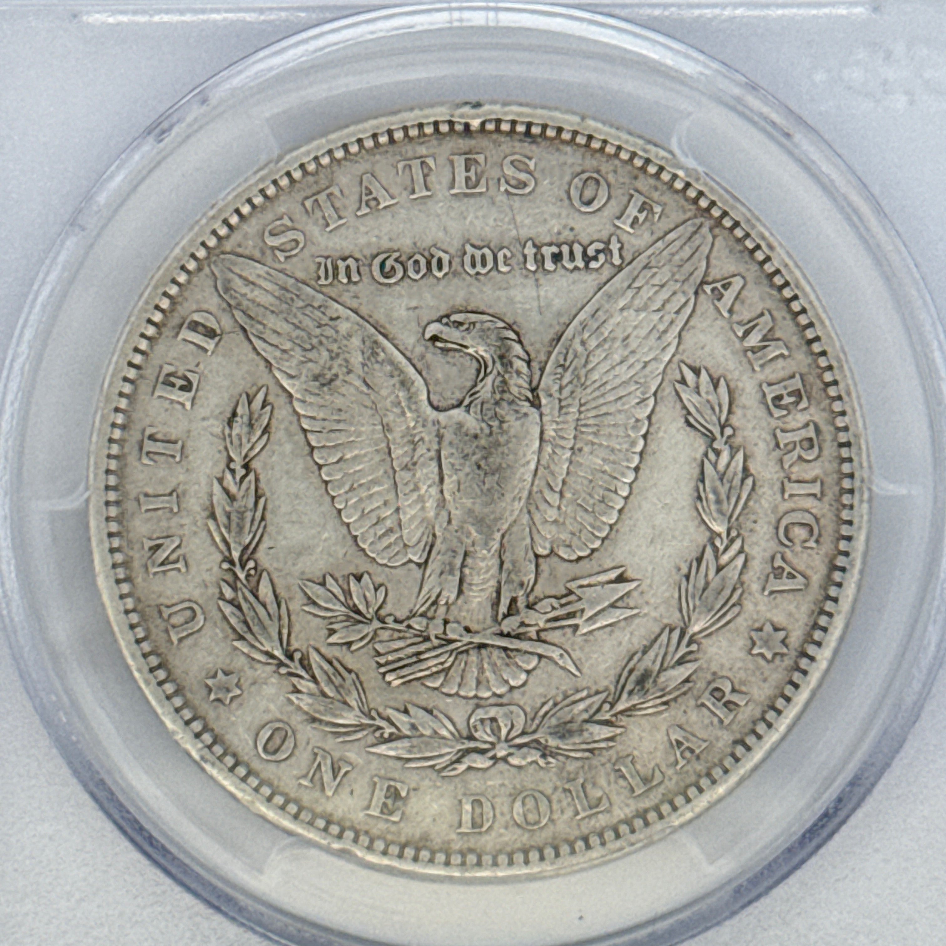 1886 Morgan Silver Dollar XF40 PCGS Graded