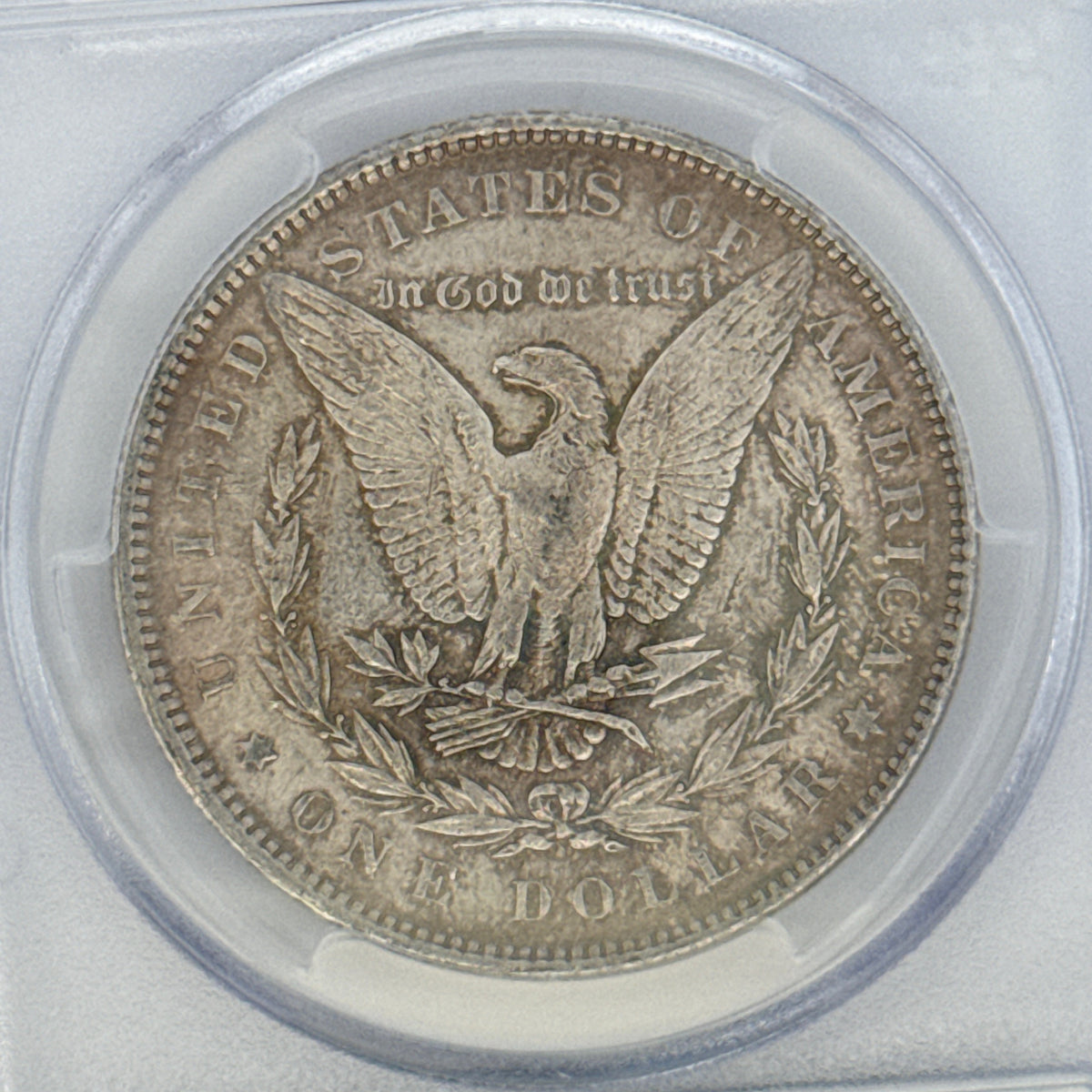 1886 Morgan Silver Dollar AU55 PCGS Graded