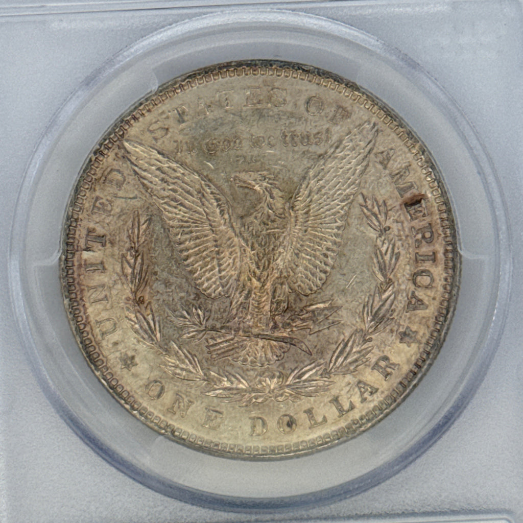 1886 Morgan Silver Dollar AU55 PCGS Graded