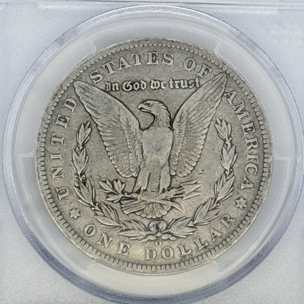 1886-O Morgan Silver Dollar F15 PCGS Graded