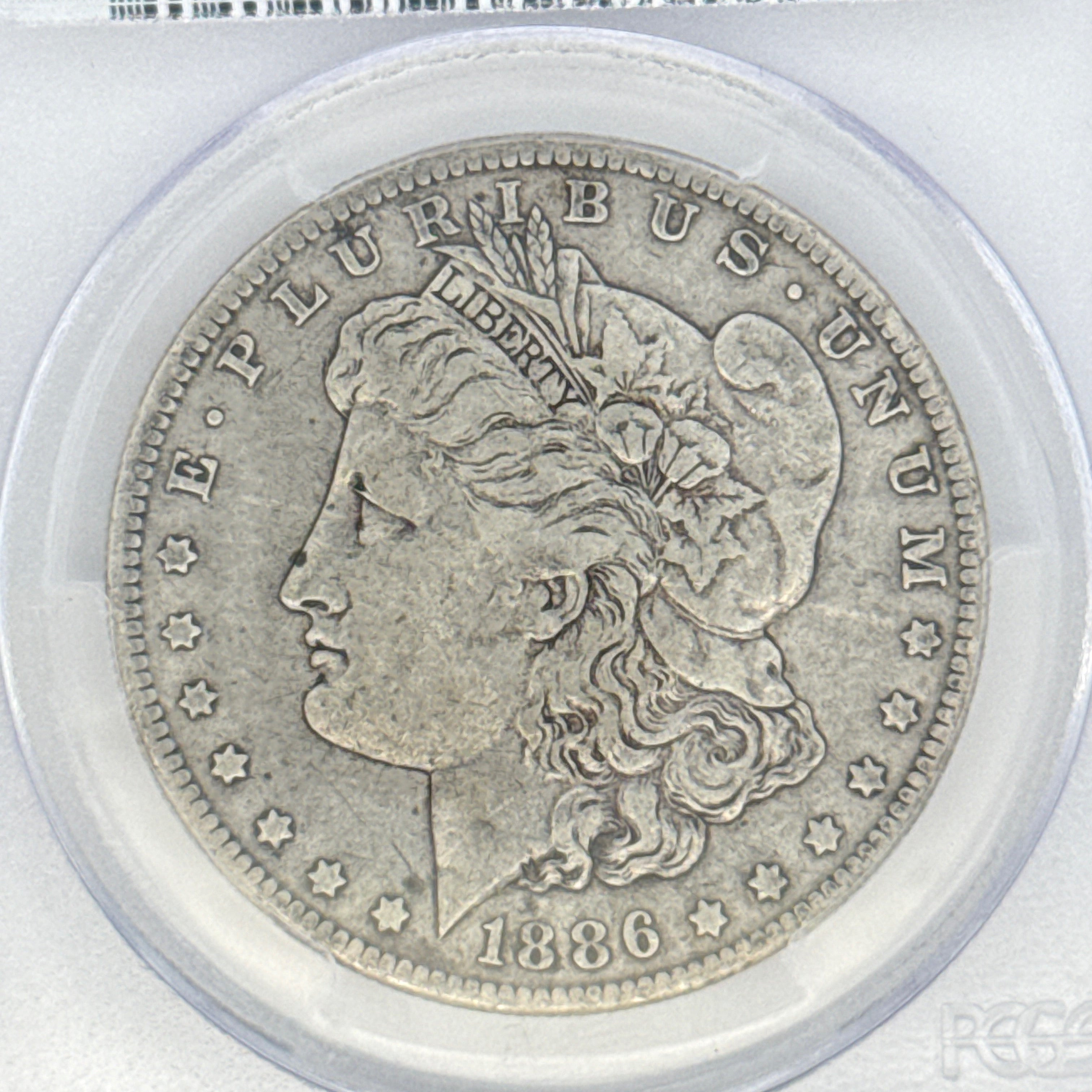 1886-O Morgan Silver Dollar VF25 PCGS Graded