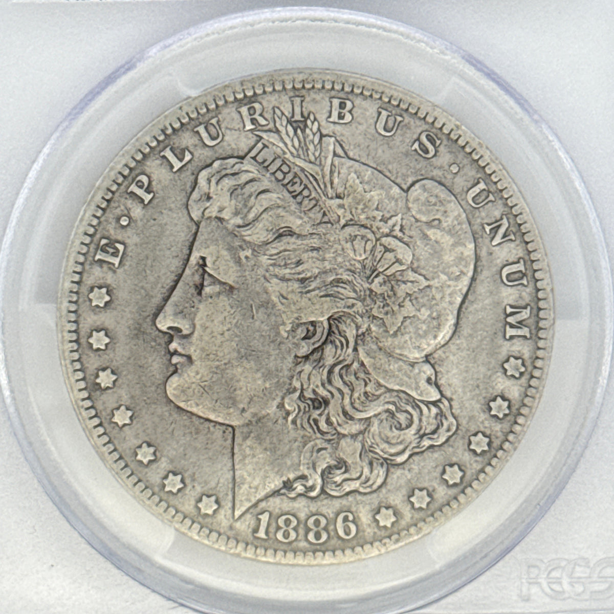 1886-O Morgan Silver Dollar VF25 PCGS Graded