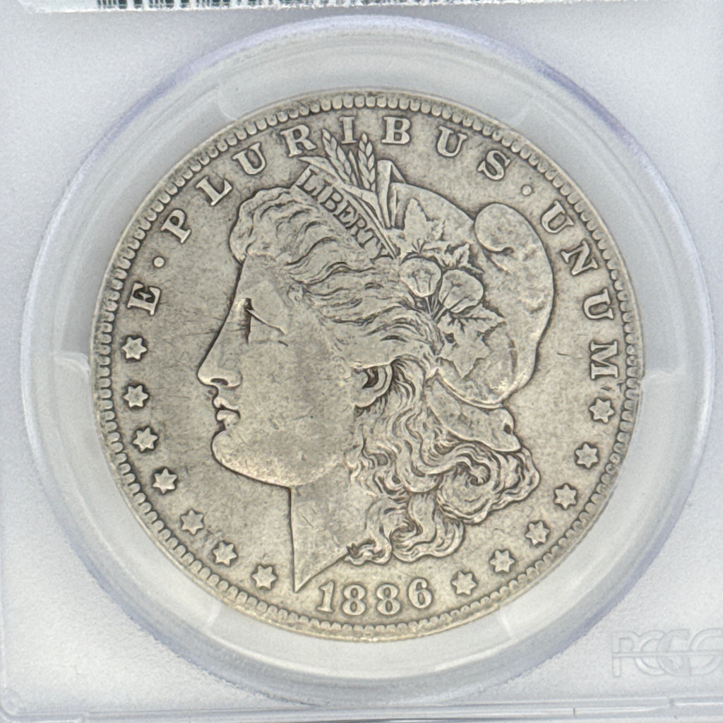 1886-O Morgan Silver Dollar VF30 PCGS Graded