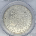 1887 Morgan Silver Dollar MS63 PCGS Graded
