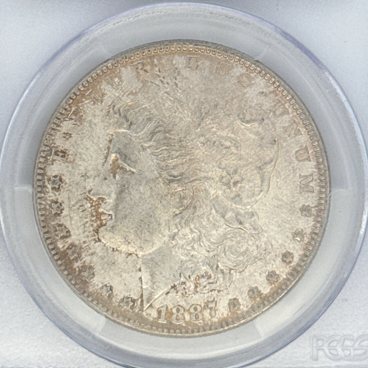 1887 Morgan Silver Dollar MS63 PCGS Graded