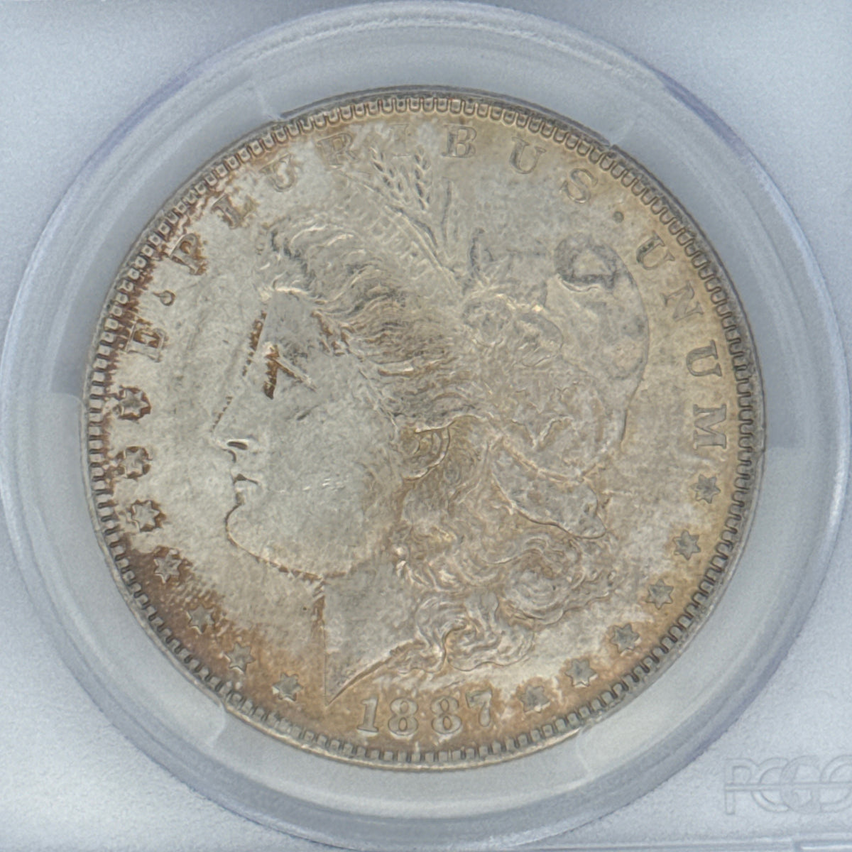 1887 Morgan Silver Dollar MS63 PCGS Graded