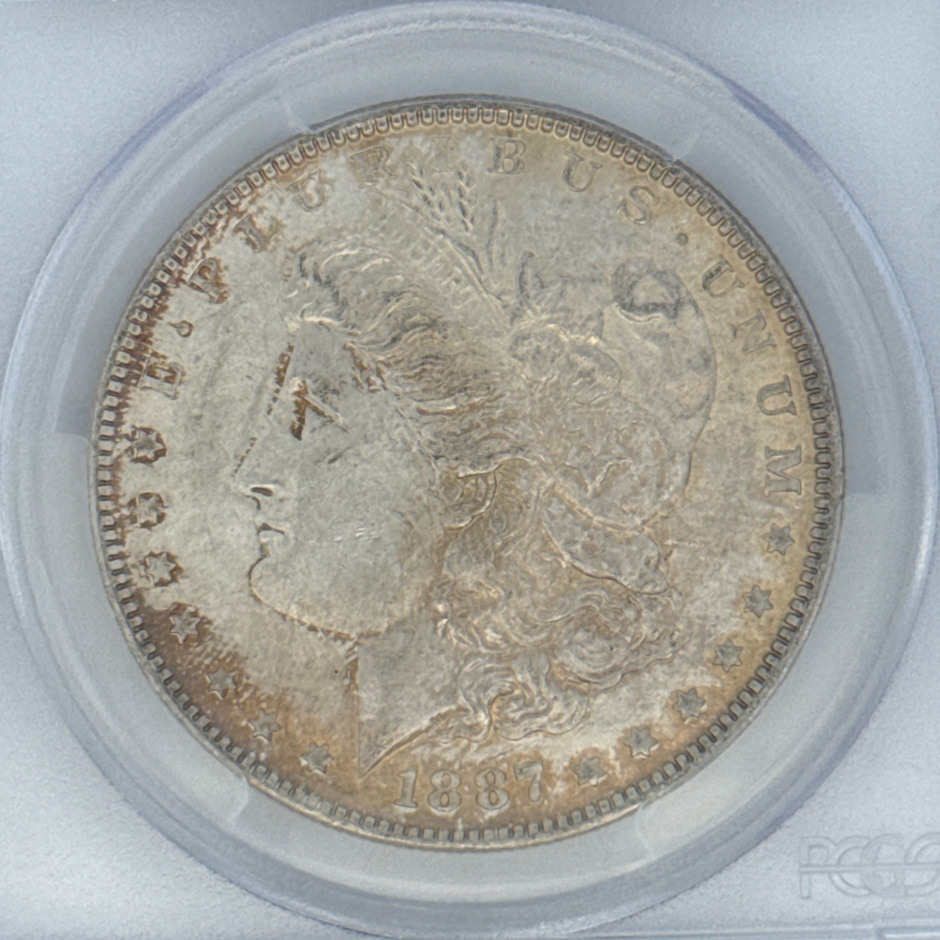 1887 Morgan Silver Dollar MS63 PCGS Graded