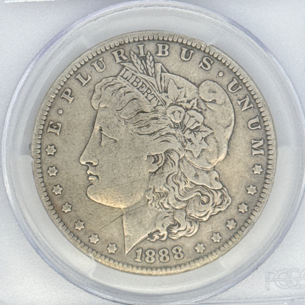1888 Morgan Silver Dollar VF20 PCGS Graded