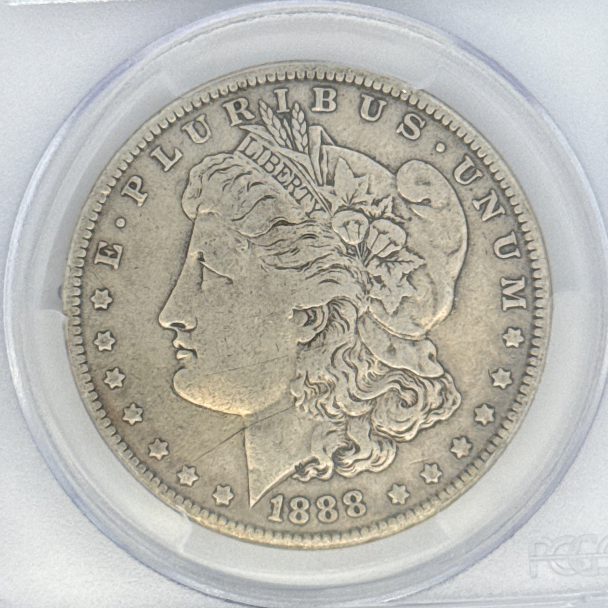 1888 Morgan Silver Dollar VF20 PCGS Graded