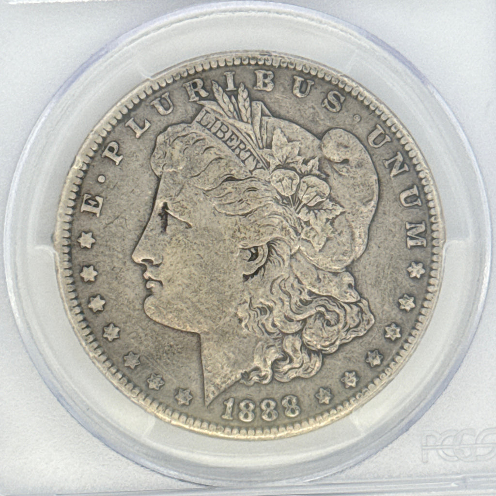 1888 Morgan Silver Dollar VF30 PCGS Graded