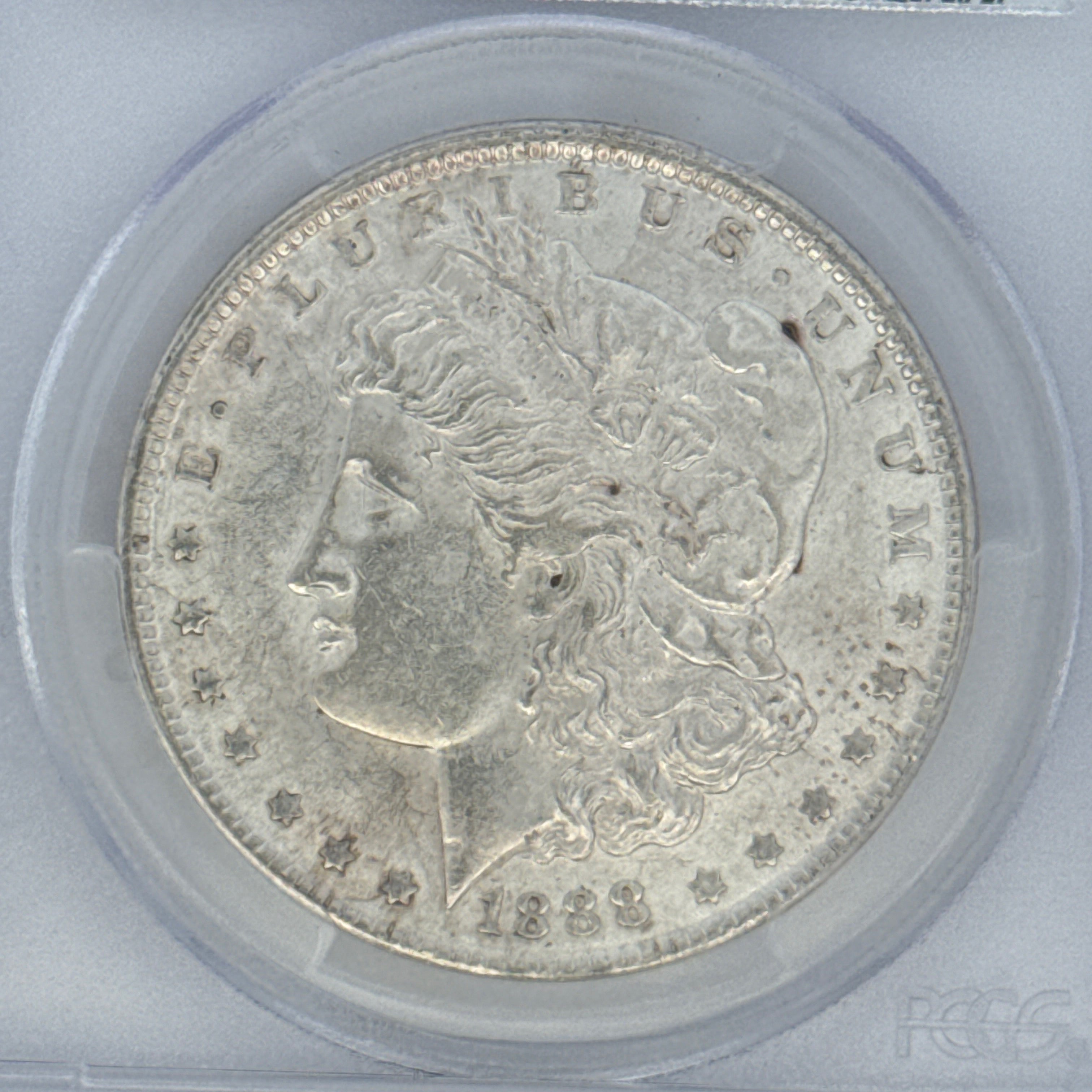 1888 Morgan Silver Dollar AU55 PCGS Graded
