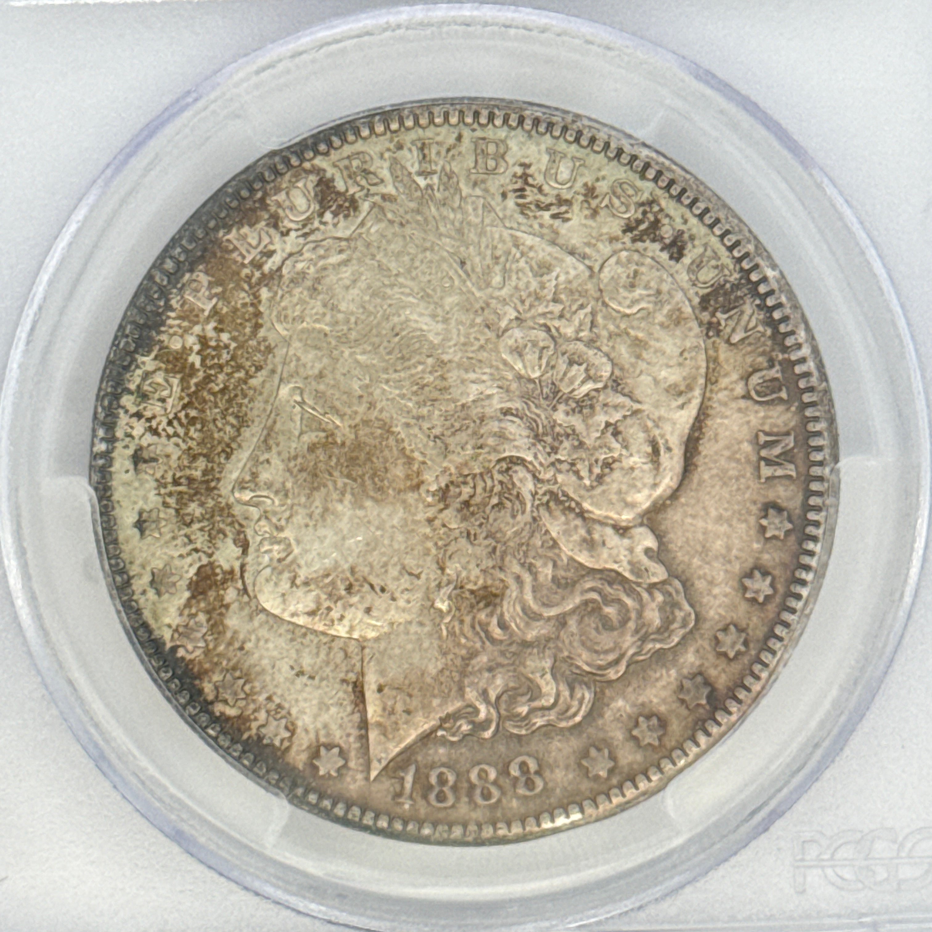 1888 Morgan Silver Dollar AU55 PCGS Graded