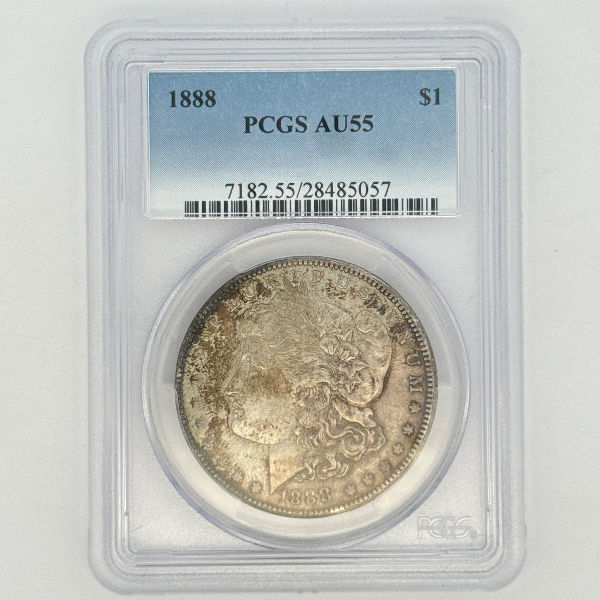 1888 Morgan Silver Dollar AU55 PCGS Graded