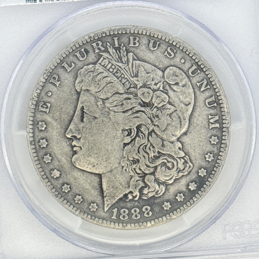 1888-O Morgan Silver Dollar F15 PCGS Graded