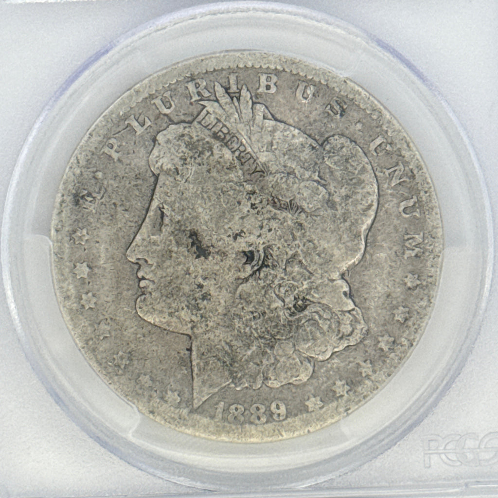 1889 Morgan Silver Dollar AG3 PCGS Graded