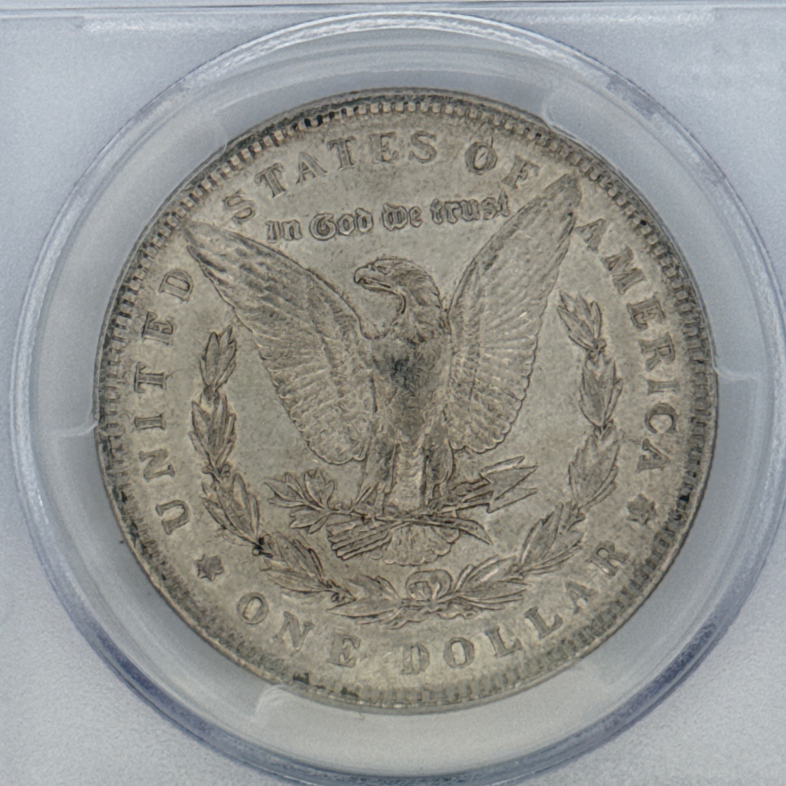 1889 Morgan Silver Dollar AU53 PCGS Graded