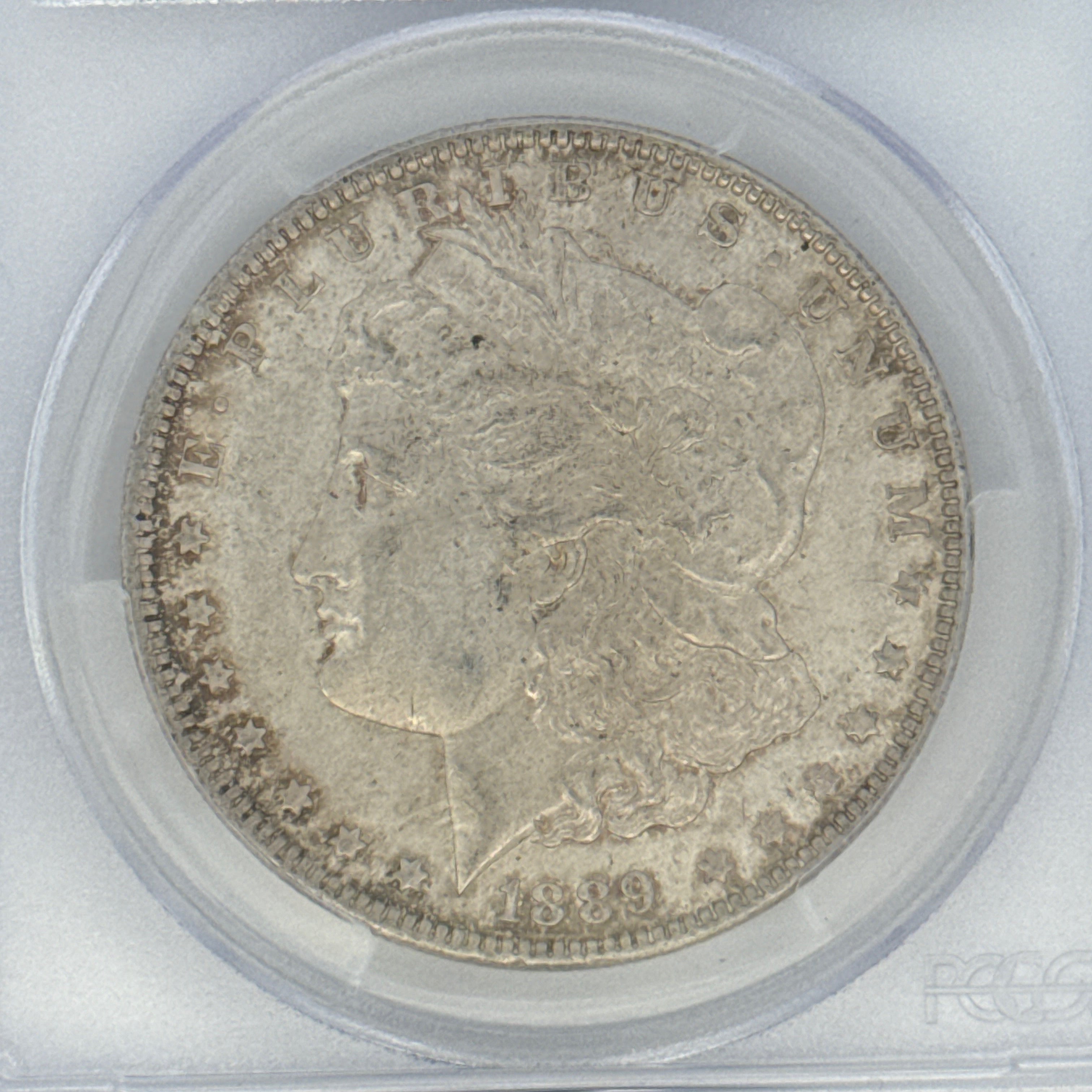 1889 Morgan Silver Dollar AU55 PCGS Graded