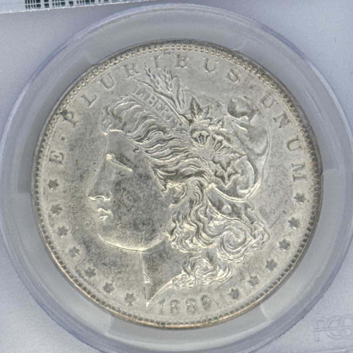 1889 Morgan Silver Dollar AU55 PCGS Graded