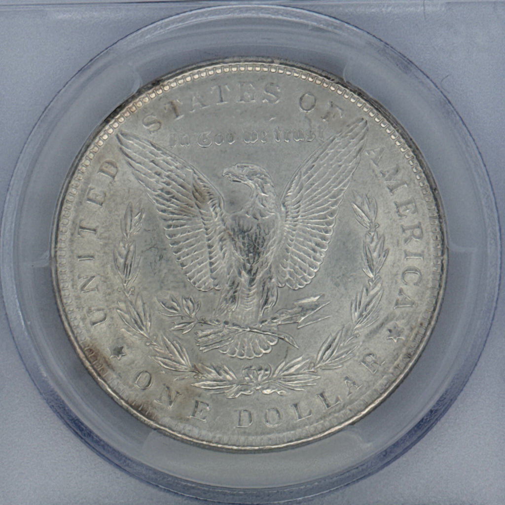 1889 Morgan Silver Dollar AU58 PCGS Graded