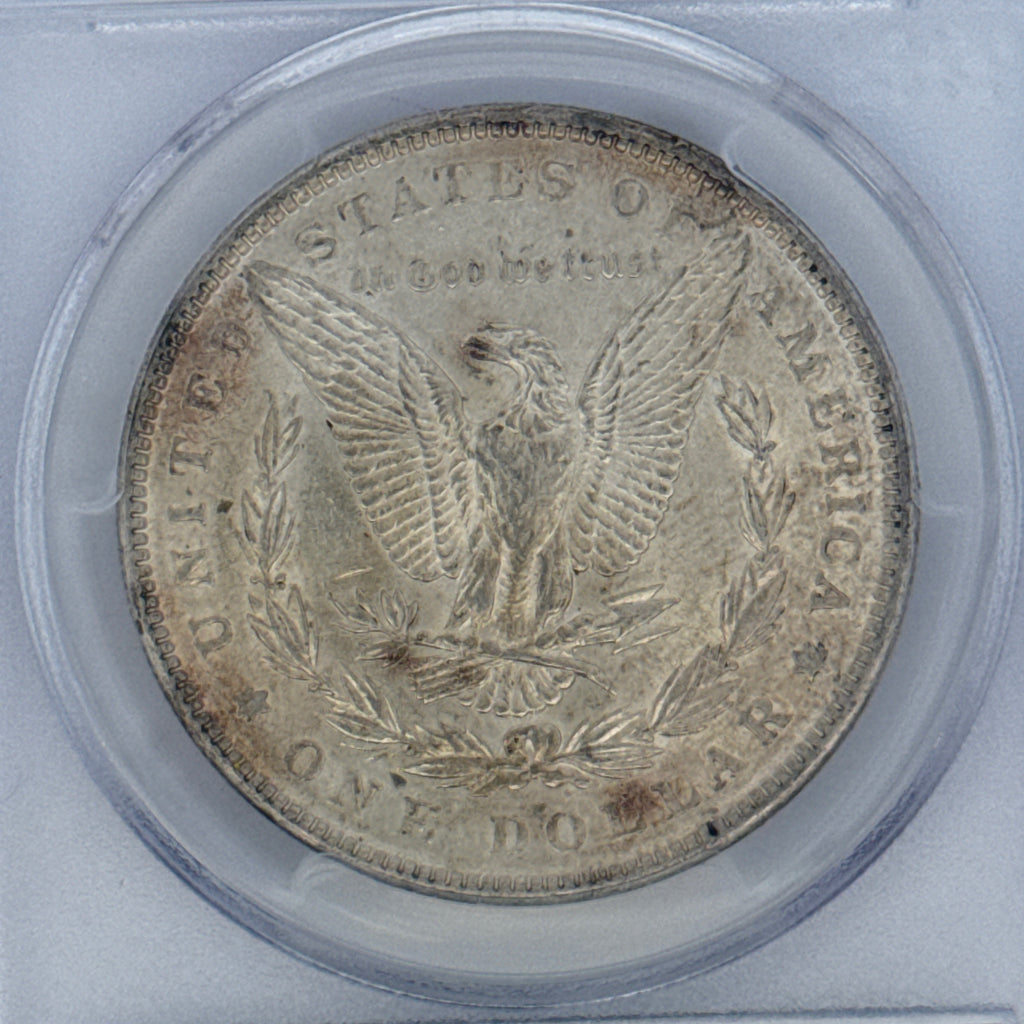 1889 Morgan Silver Dollar AU58 PCGS Graded