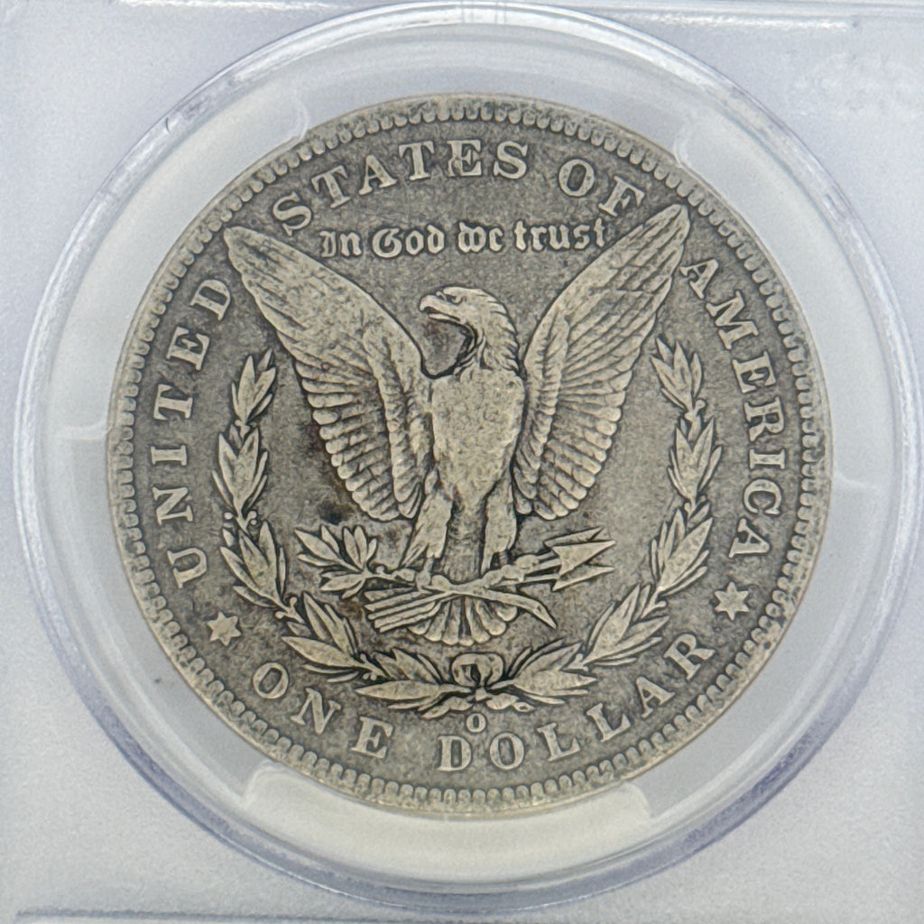 1889-O Morgan Silver Dollar F15 PCGS Graded