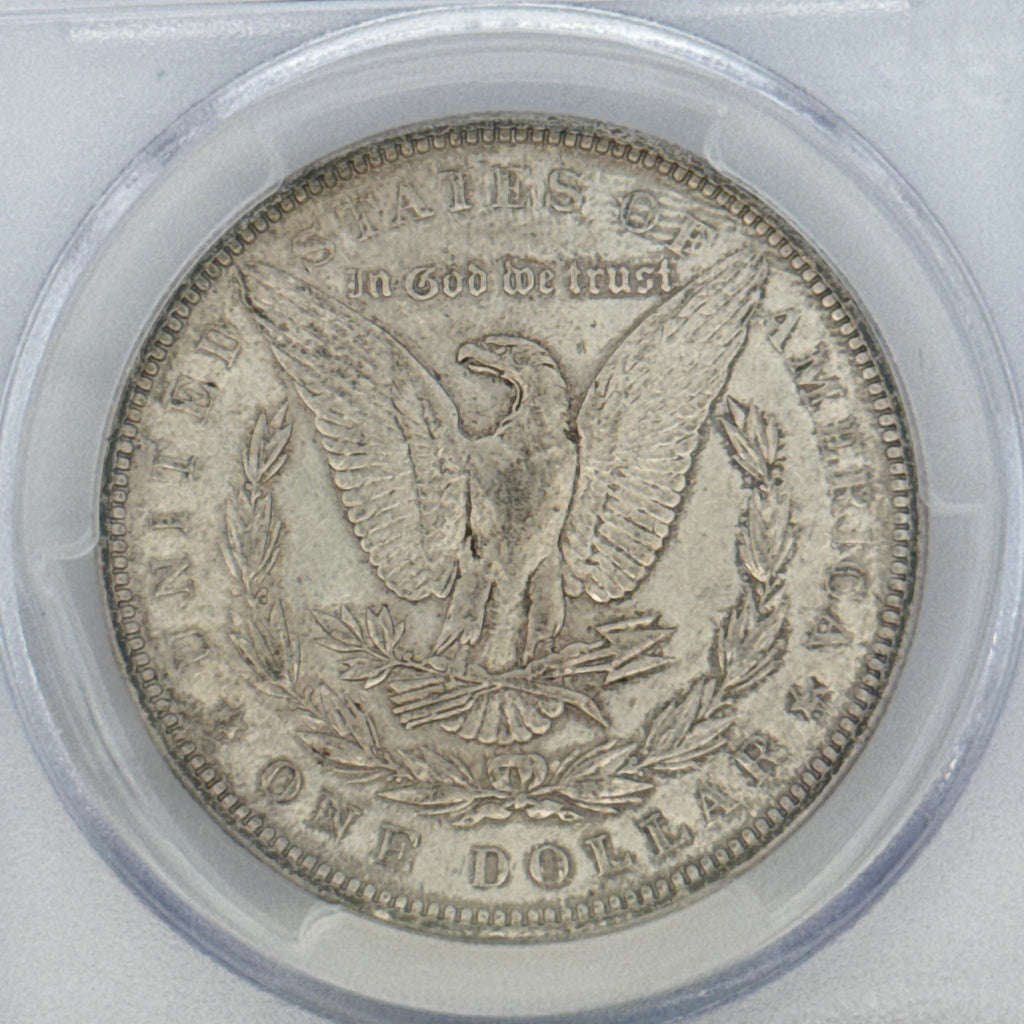 1890 Morgan Silver Dollar AU55 PCGS Graded