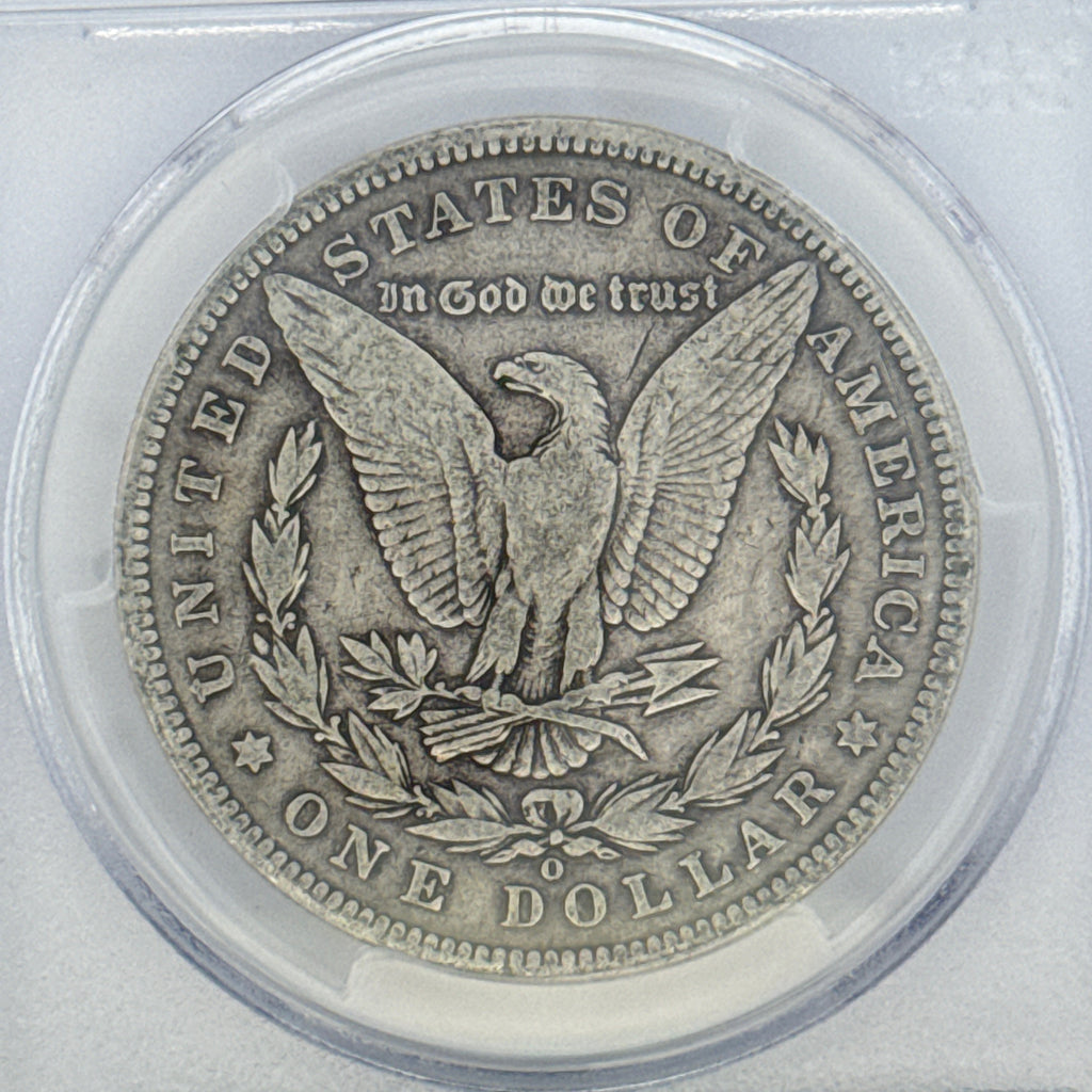 1890-O Morgan Silver Dollar F12 PCGS Graded
