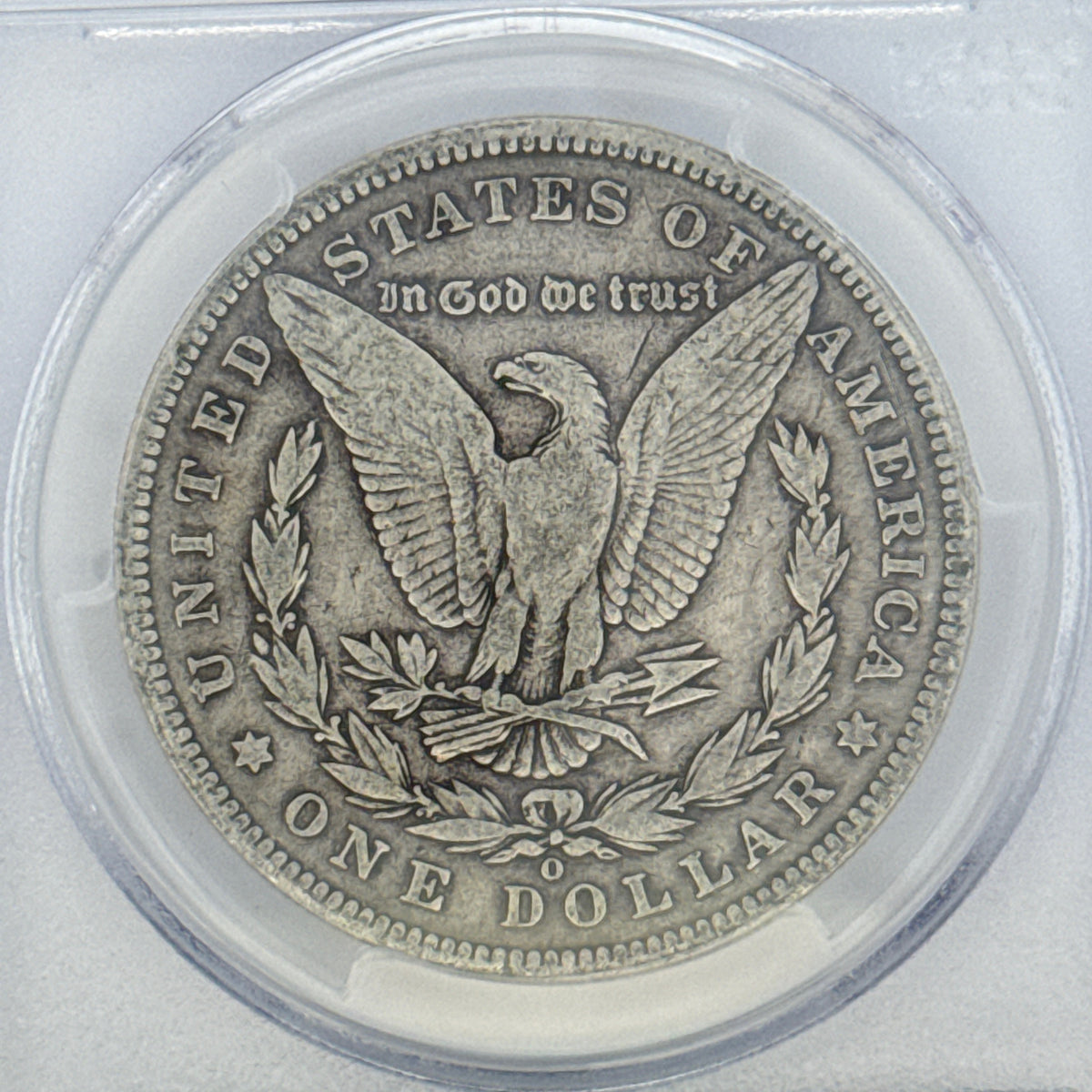 1890-O Morgan Silver Dollar F12 PCGS Graded