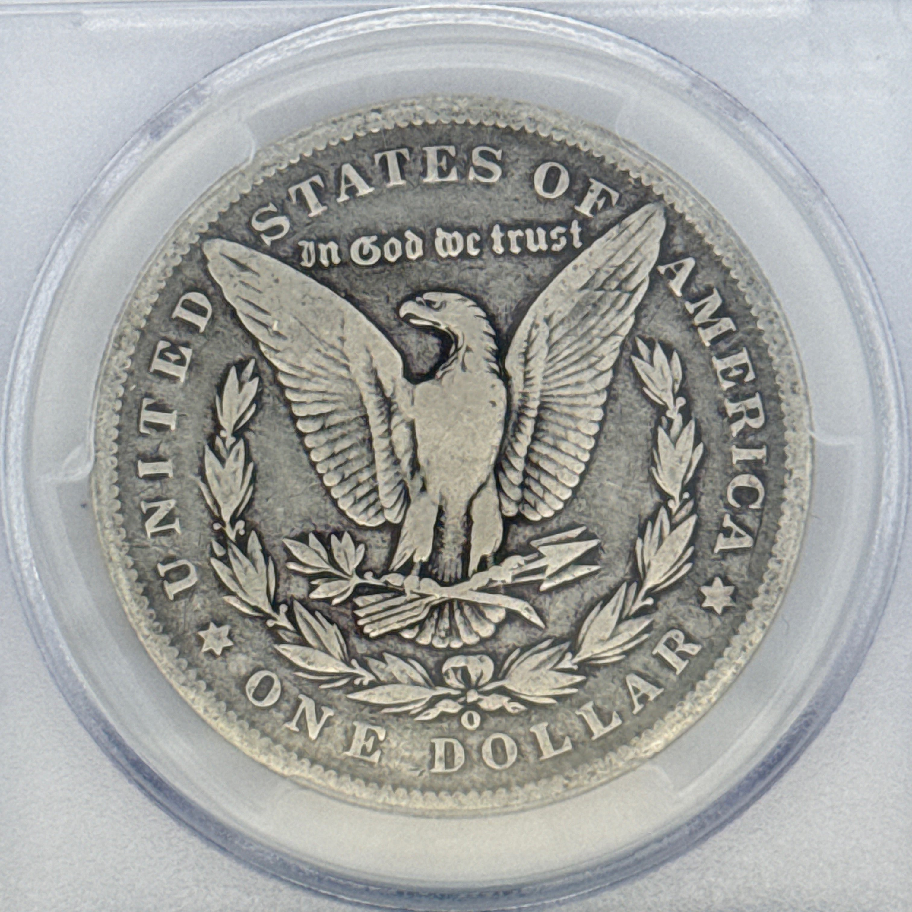 1890-O Morgan Silver Dollar F12 PCGS Graded