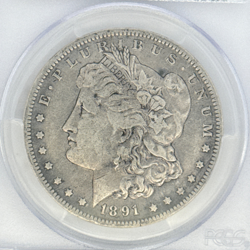 1891-O Morgan Silver Dollar VF20 PCGS Graded