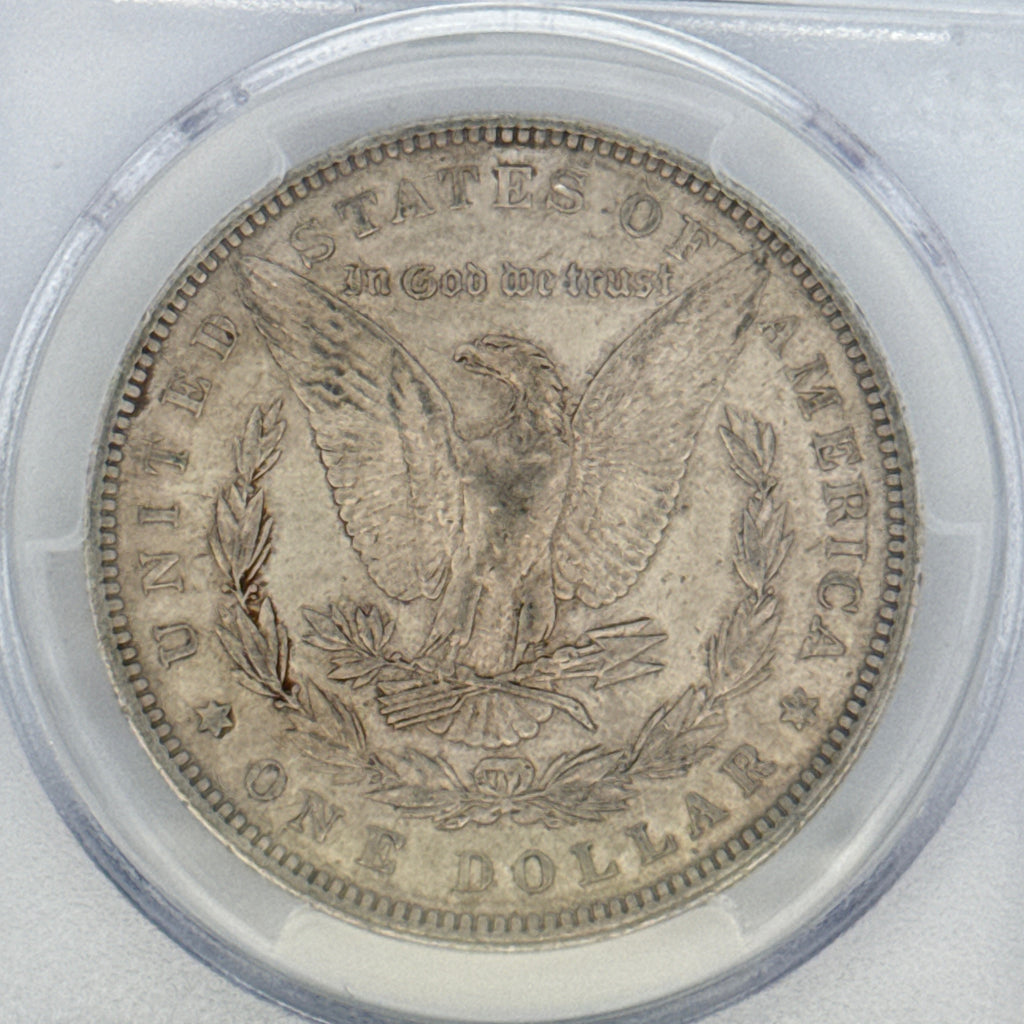 1896 Morgan Silver Dollar AU50 PCGS Graded