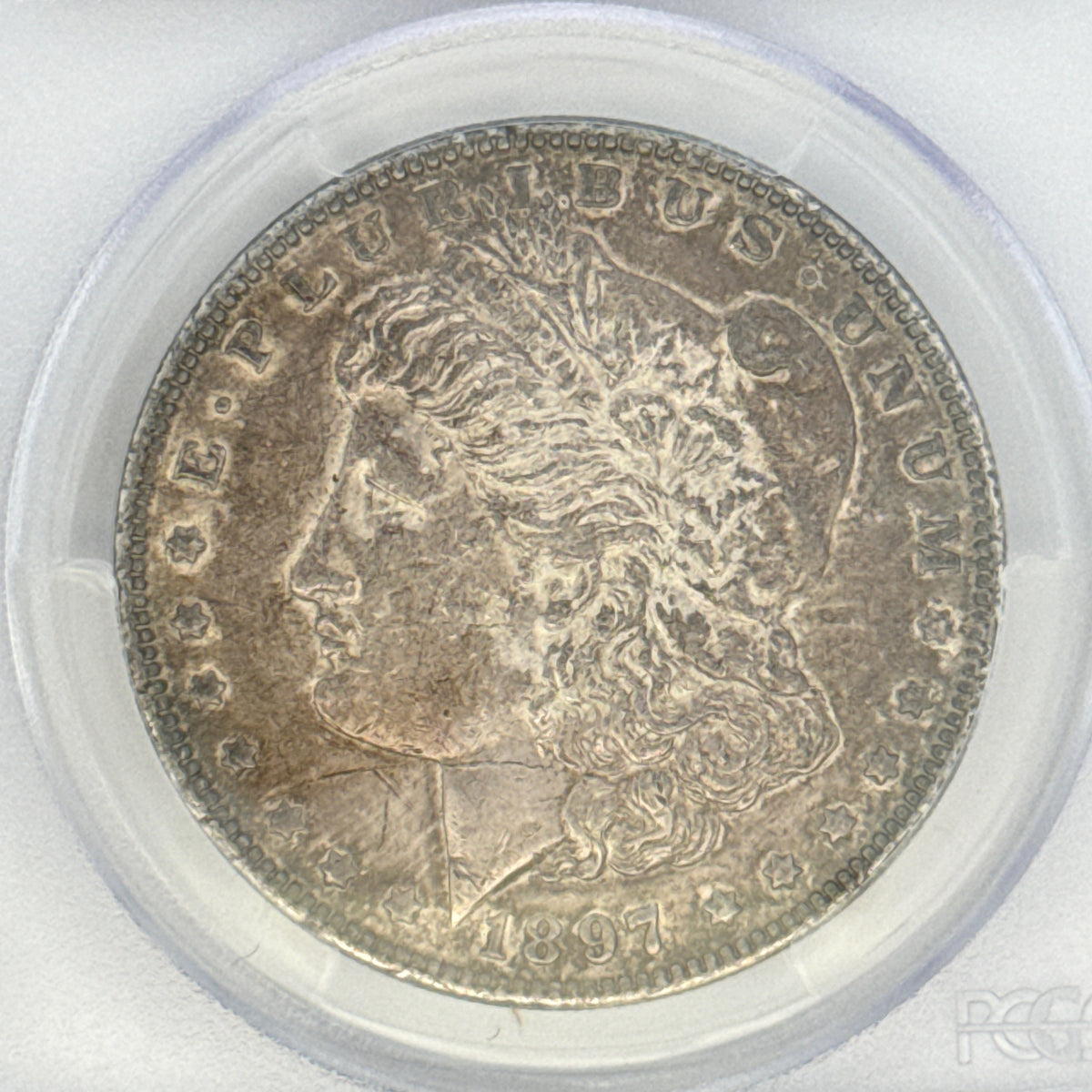 1897 Morgan Silver Dollar XF45 PCGS Graded