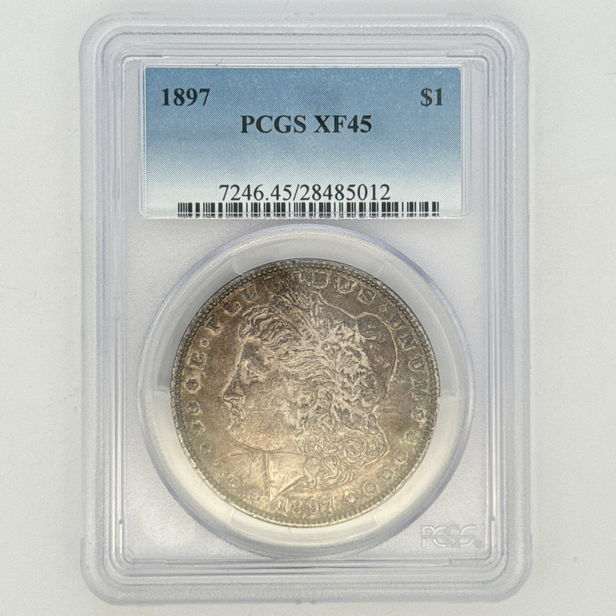 1897 Morgan Silver Dollar XF45 PCGS Graded