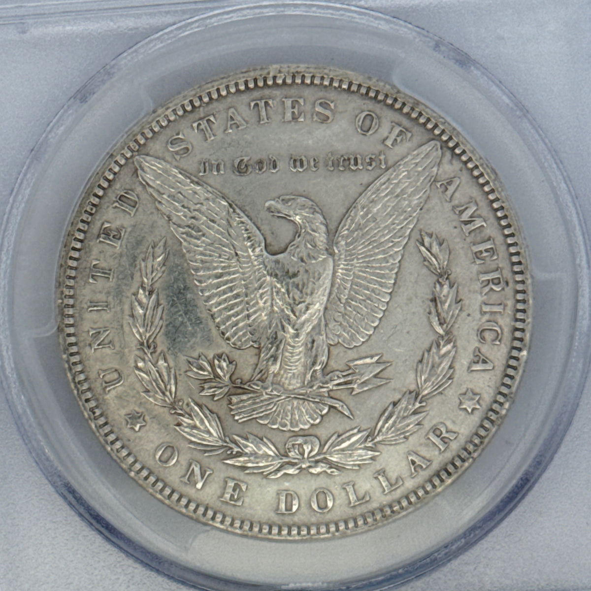 1897 Morgan Silver Dollar AU50 PCGS Graded