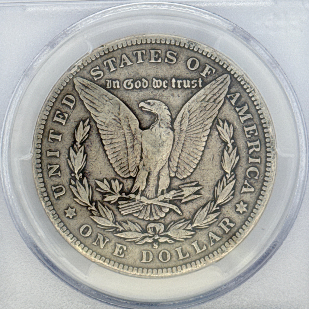 1897-S Morgan Silver Dollar F15 PCGS Graded